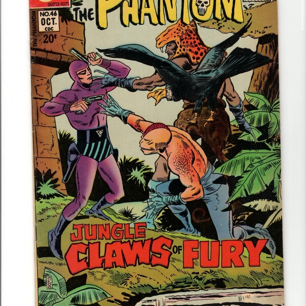 The Phantom Comic Book - Jungle Claws of Fury